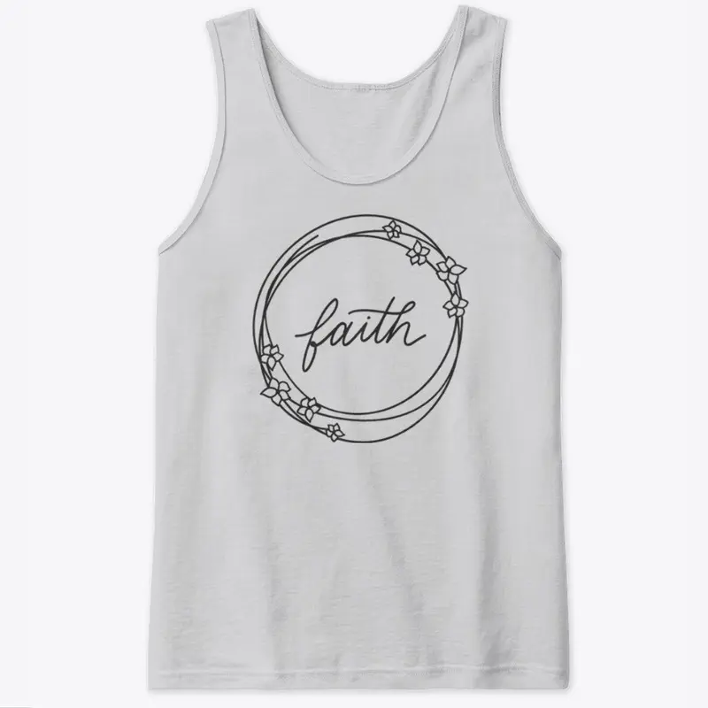 FAITH CIRCLE, Tank Top, T-Shirt,ect